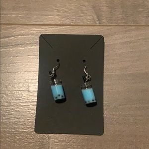 Blue Boba earrings